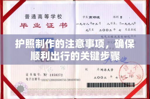 金凤护照制作的注意事项，确保顺利出行的关键步骤