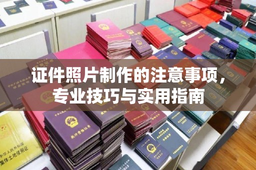 金凤证件照片制作的注意事项，专业技巧与实用指南