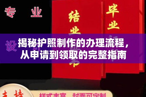 金凤揭秘护照制作的办理流程，从申请到领取的完整指南