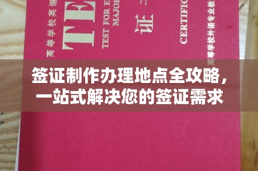 金凤签证制作办理地点全攻略，一站式解决您的签证需求